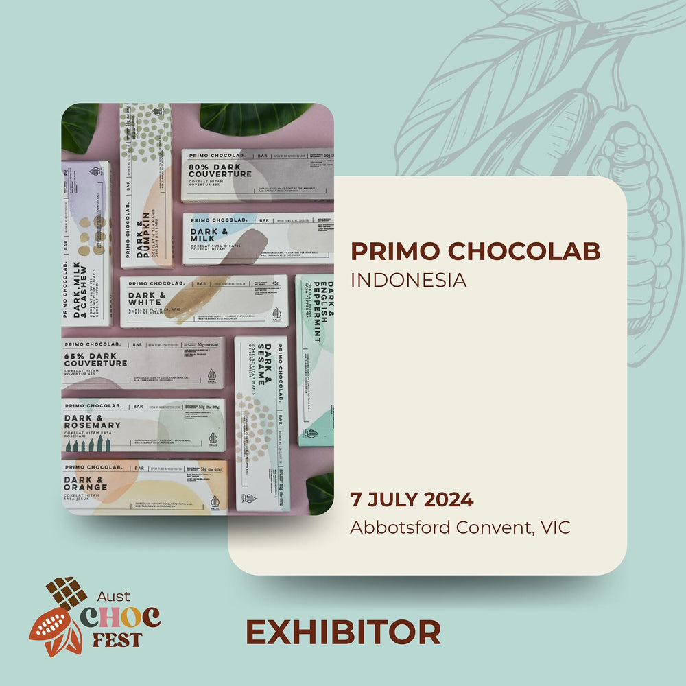 Primo Chocolab. Bali at the Australian Chocolate Festival